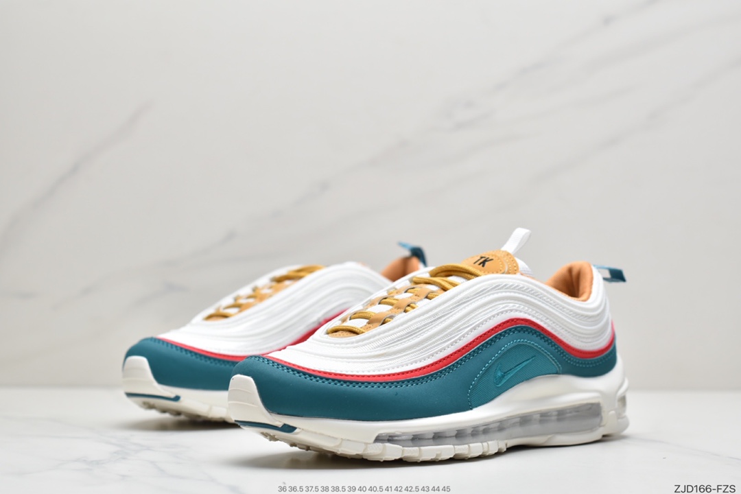 240 耐克NIKE Air Max 97白绿红 子弹拆解原鞋 DC3494-995