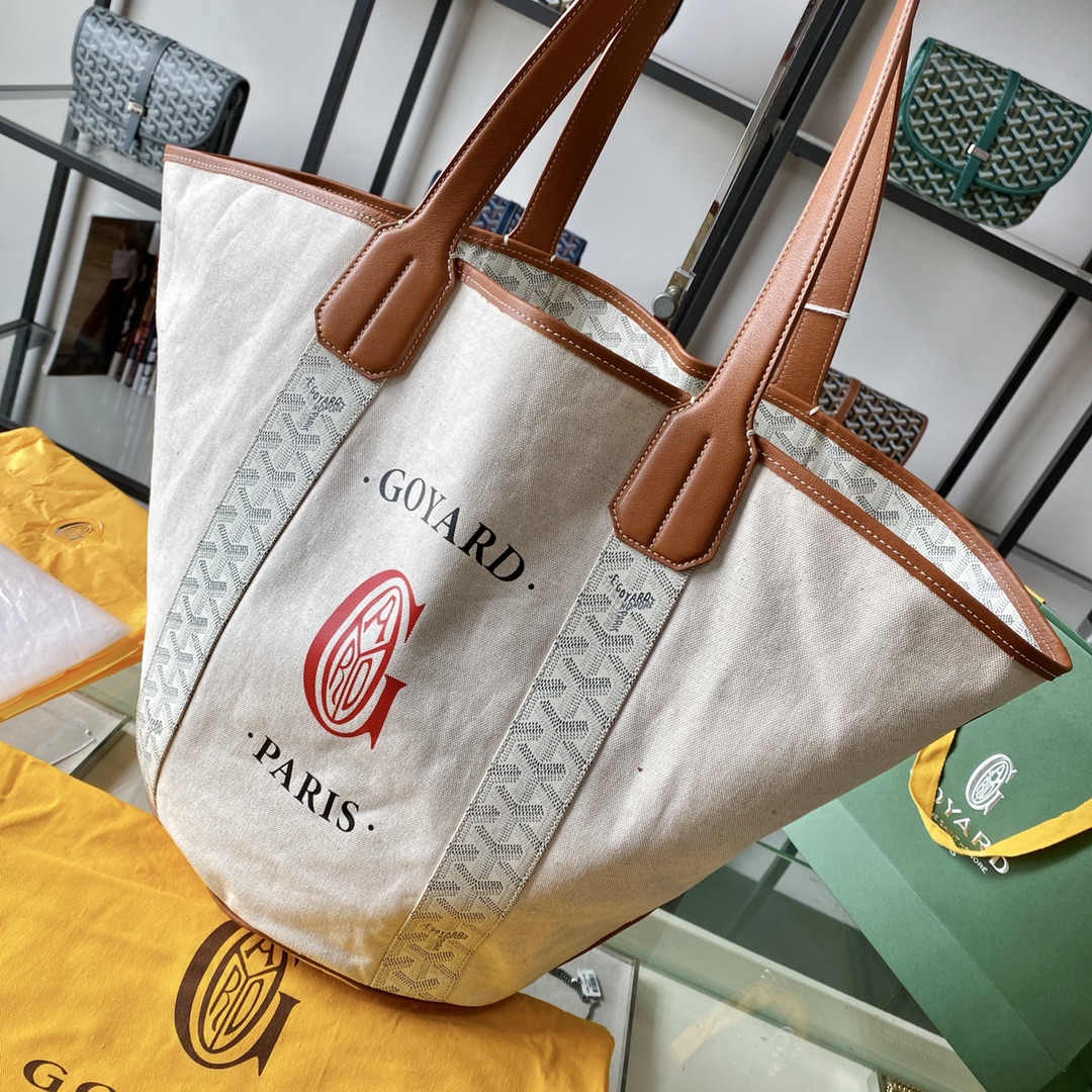 Replica a buon mercato
 Goyard Handbags Crossbody & Shoulder Bags Tote Bags Splicing Canvas Summer Collection Beach