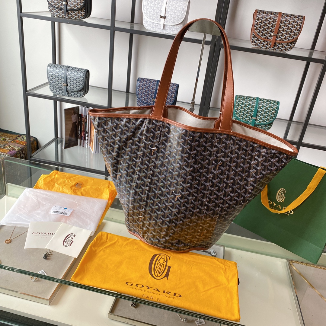 Goyard Handbags Crossbody & Shoulder Bags Tote Bags Splicing Canvas Summer Collection Beach