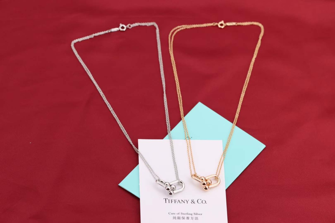 Tiffany & Co. Tiffany&Co.Hardwear U形竹节锁骨项链