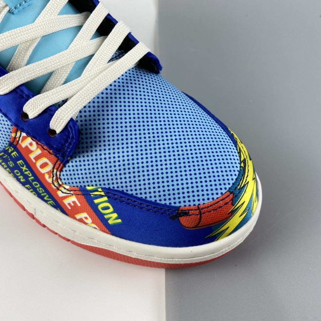 P360 Nike SB Dunk Low 扣篮系列 蓝红鞭炮 刮刮乐 低帮休闲运动滑板板鞋 DH4966-446