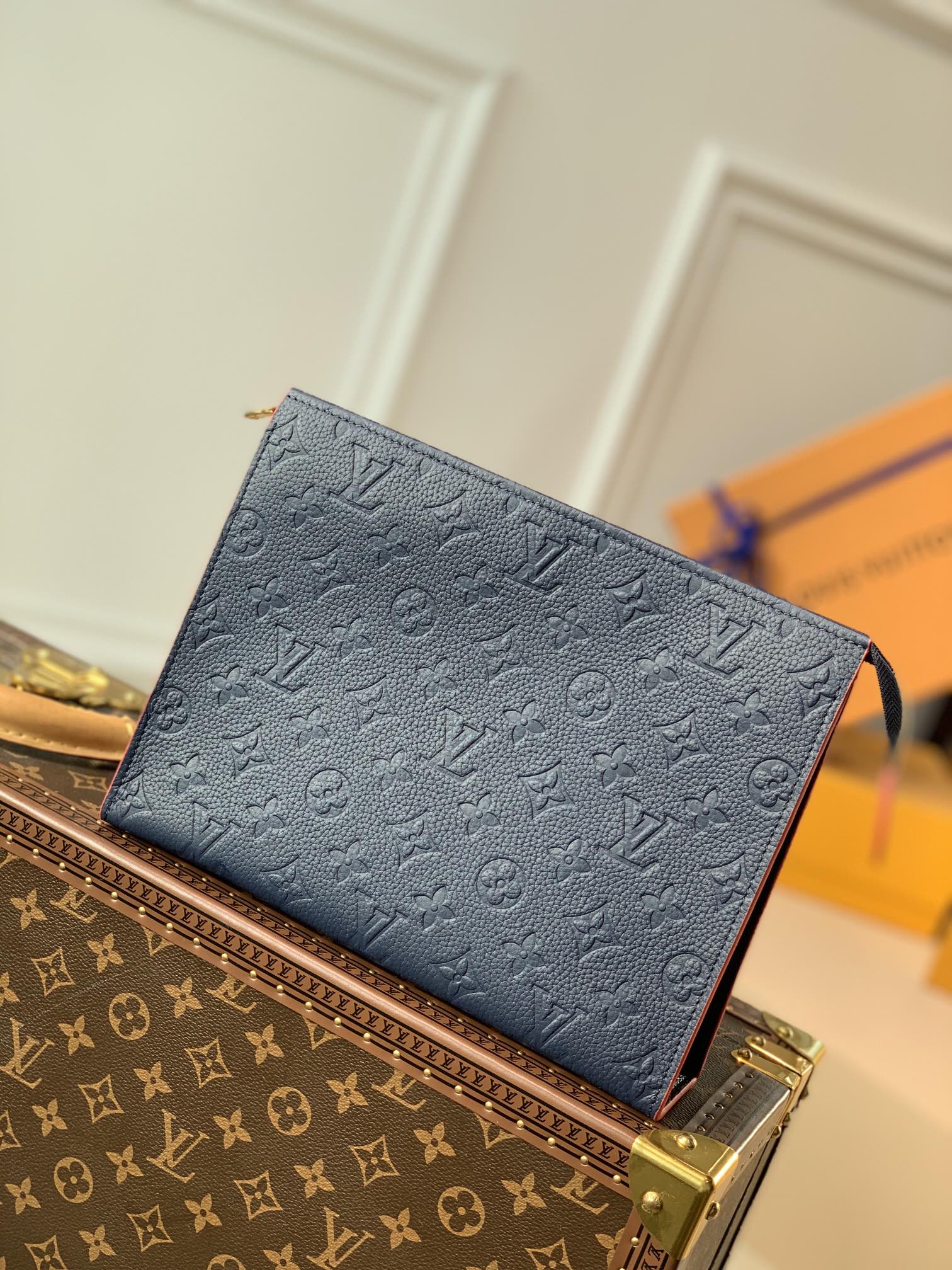 Louis Vuitton Bags Handbags Blue Epi Canvas Pochette M45665