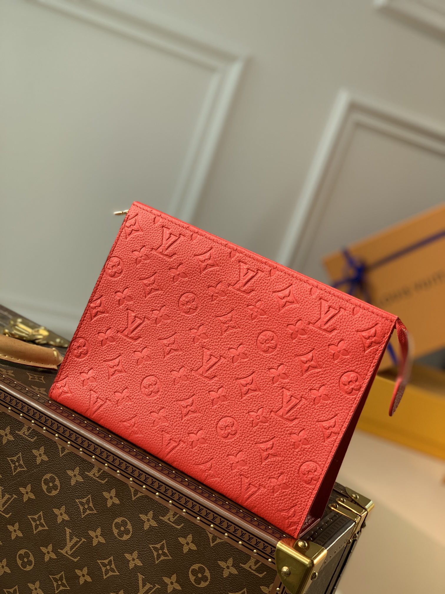 Louis Vuitton Bags Handbags Replica 1:1 High Quality
 Red Epi Canvas Pochette M45665