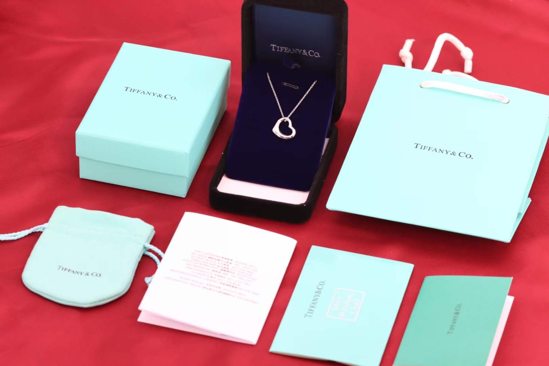 Tiffany & Co. Tiffany&Co.Open Heart纯银心形项链