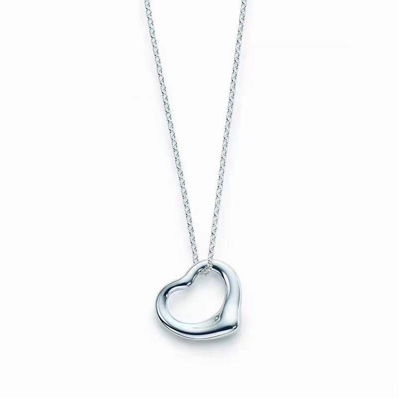 Tiffany & Co. Tiffany&Co.Open Heart纯银心形项链