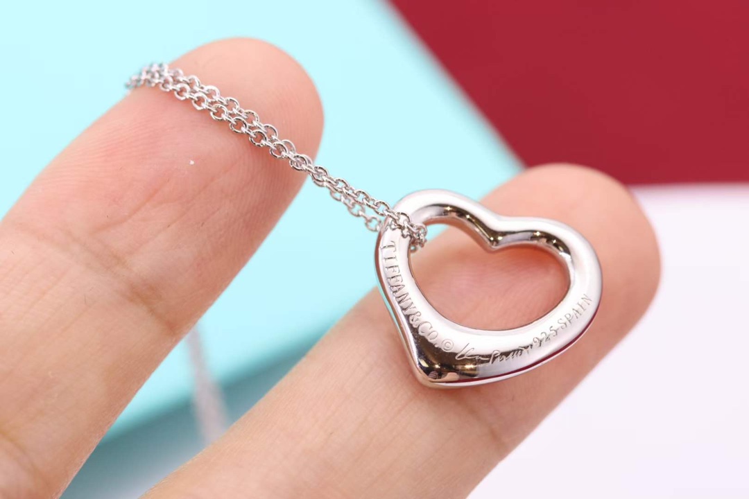 Tiffany & Co. Tiffany&Co.Open Heart纯银心形项链