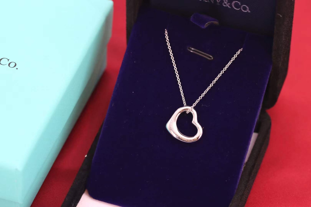 Tiffany & Co. Tiffany&Co.Open Heart纯银心形项链