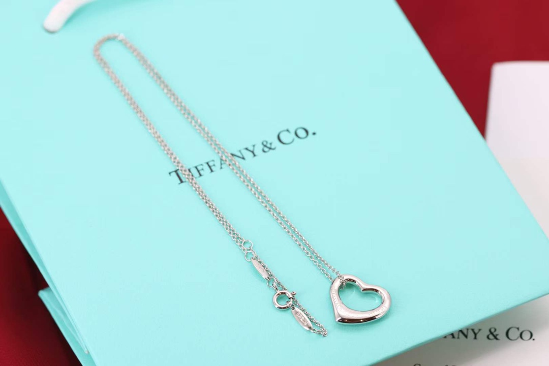 Tiffany & Co. Tiffany&Co.Open Heart纯银心形项链