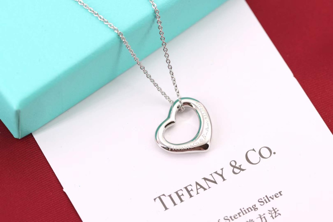 Tiffany & Co. Tiffany&Co.Open Heart纯银心形项链