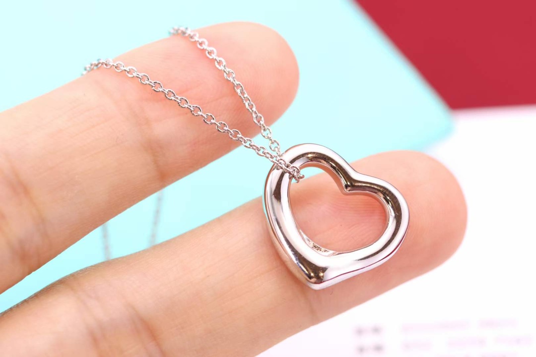 Tiffany & Co. Tiffany&Co.Open Heart纯银心形项链