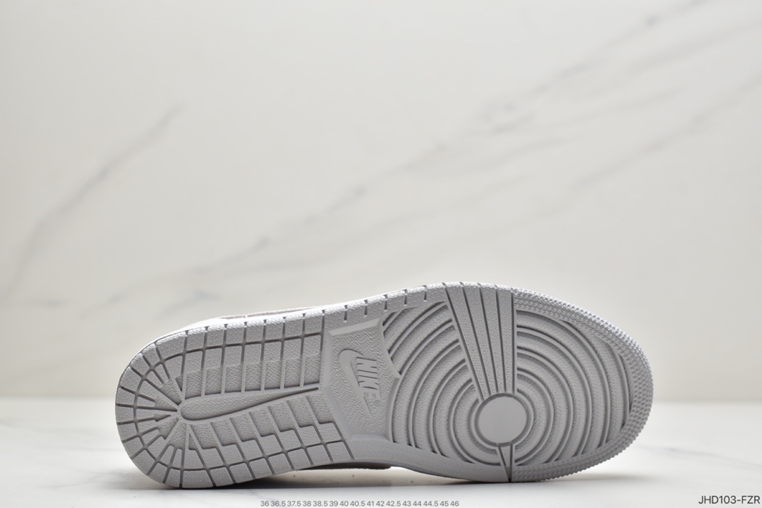 190  Air Jordan 1 Low OG “Neutral Grey”白灰鞋款鞋身为白色CZ0775-100