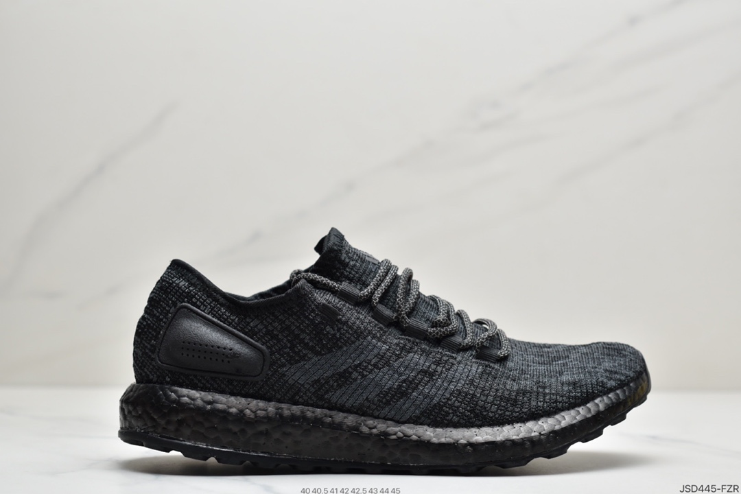 200 阿迪达斯 PureBoost 针织爆米花跑步鞋 BB7804