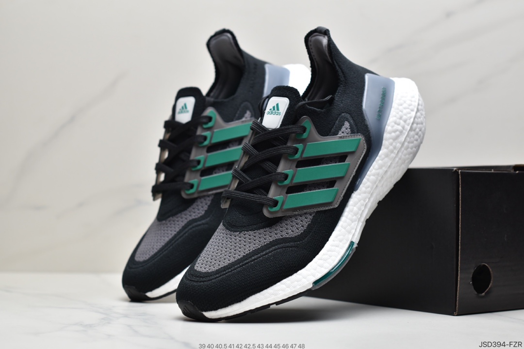 200  Ad Ultra Boost 21 Consortium FY0846 阿迪达斯新款厚底爆米花跑鞋