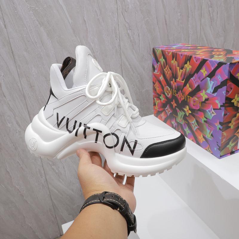 Louis Vuitton Shoes Sneakers Printing Monogram Canvas Calfskin Cowhide Summer Collection LV Circle Sweatpants