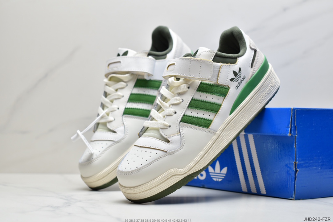 190  Adidas Forum 84 Low OG “Bright Blue” 白蓝 低帮百搭潮流休闲运动板鞋S23764