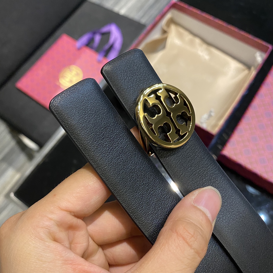 托里伯奇双面可用.平纹小牛皮.2.5
