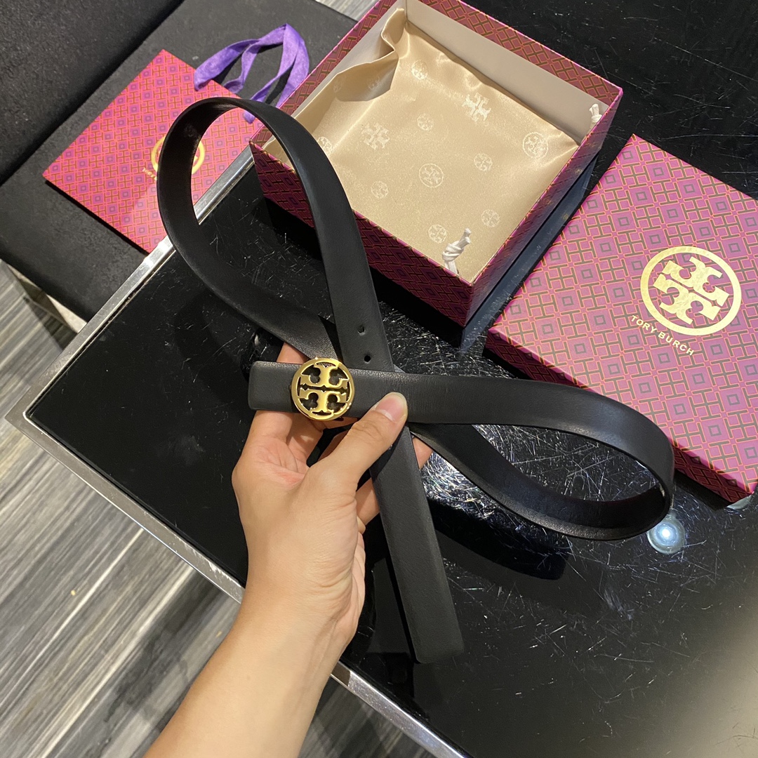 托里伯奇双面可用.平纹小牛皮.2.5