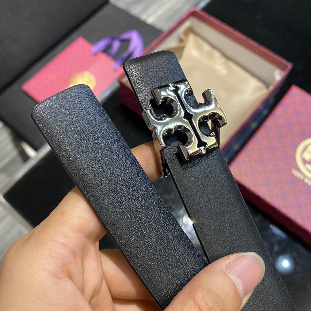托里伯奇双面可用.平纹小牛皮.2.5