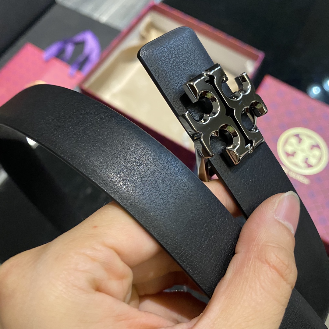 托里伯奇双面可用.平纹小牛皮.2.5