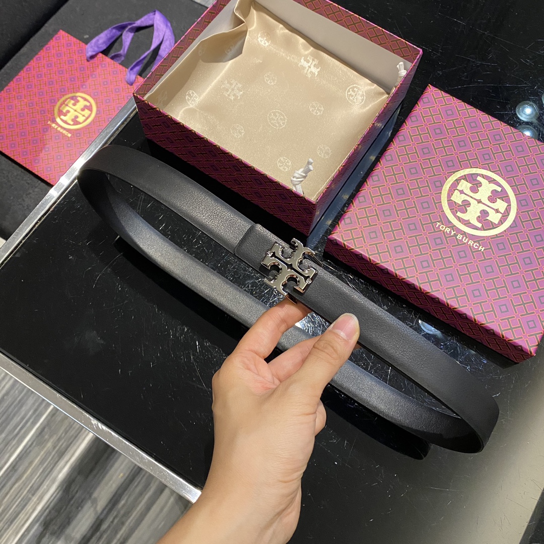 托里伯奇双面可用.平纹小牛皮.2.5