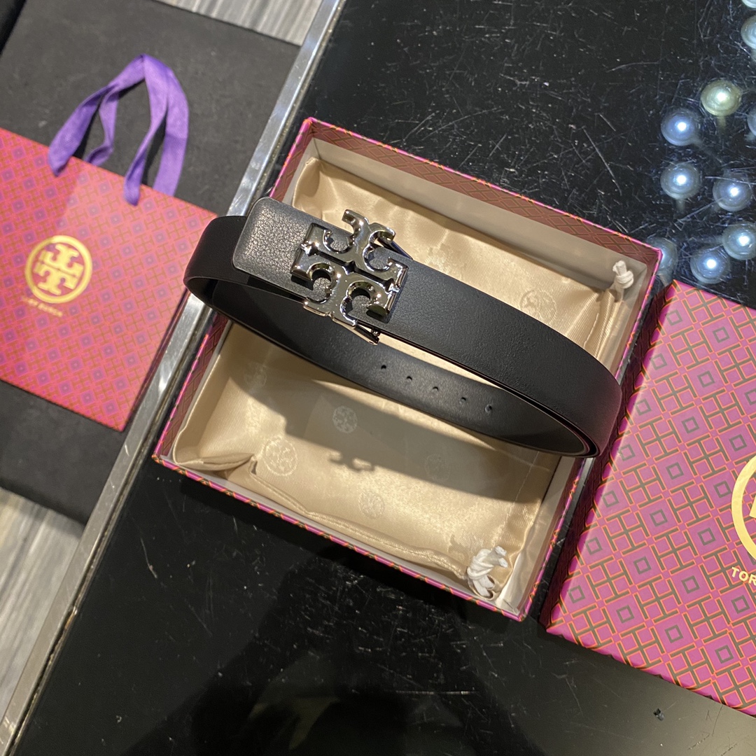 托里伯奇双面可用.平纹小牛皮.2.5