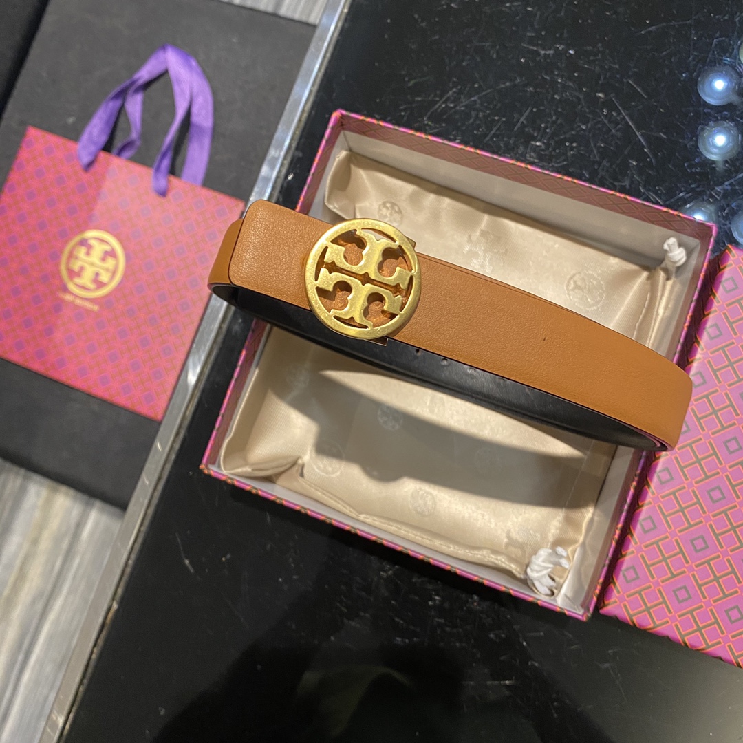 托里伯奇双面可用.平纹小牛皮.2.5