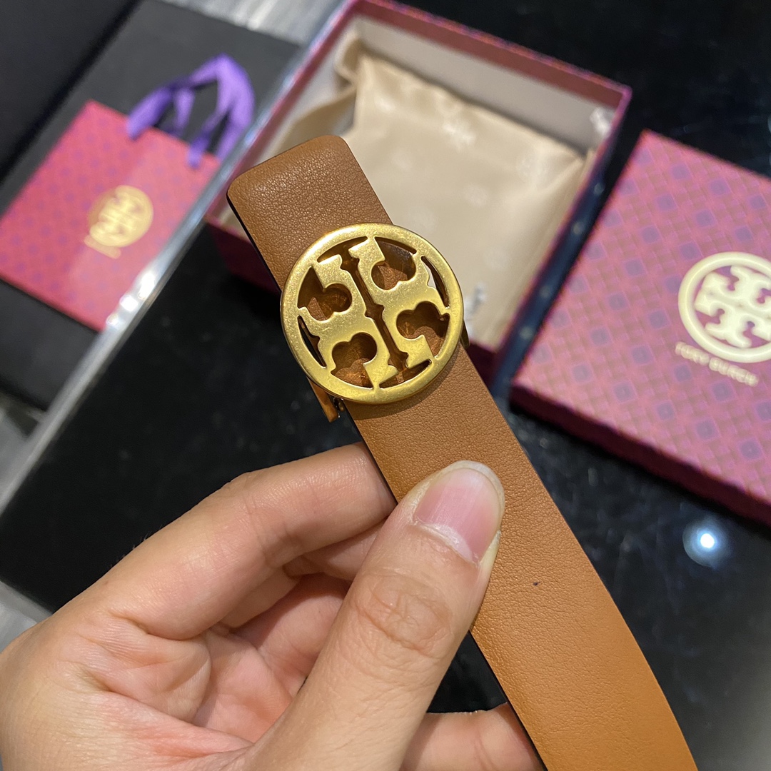 托里伯奇双面可用.平纹小牛皮.2.5