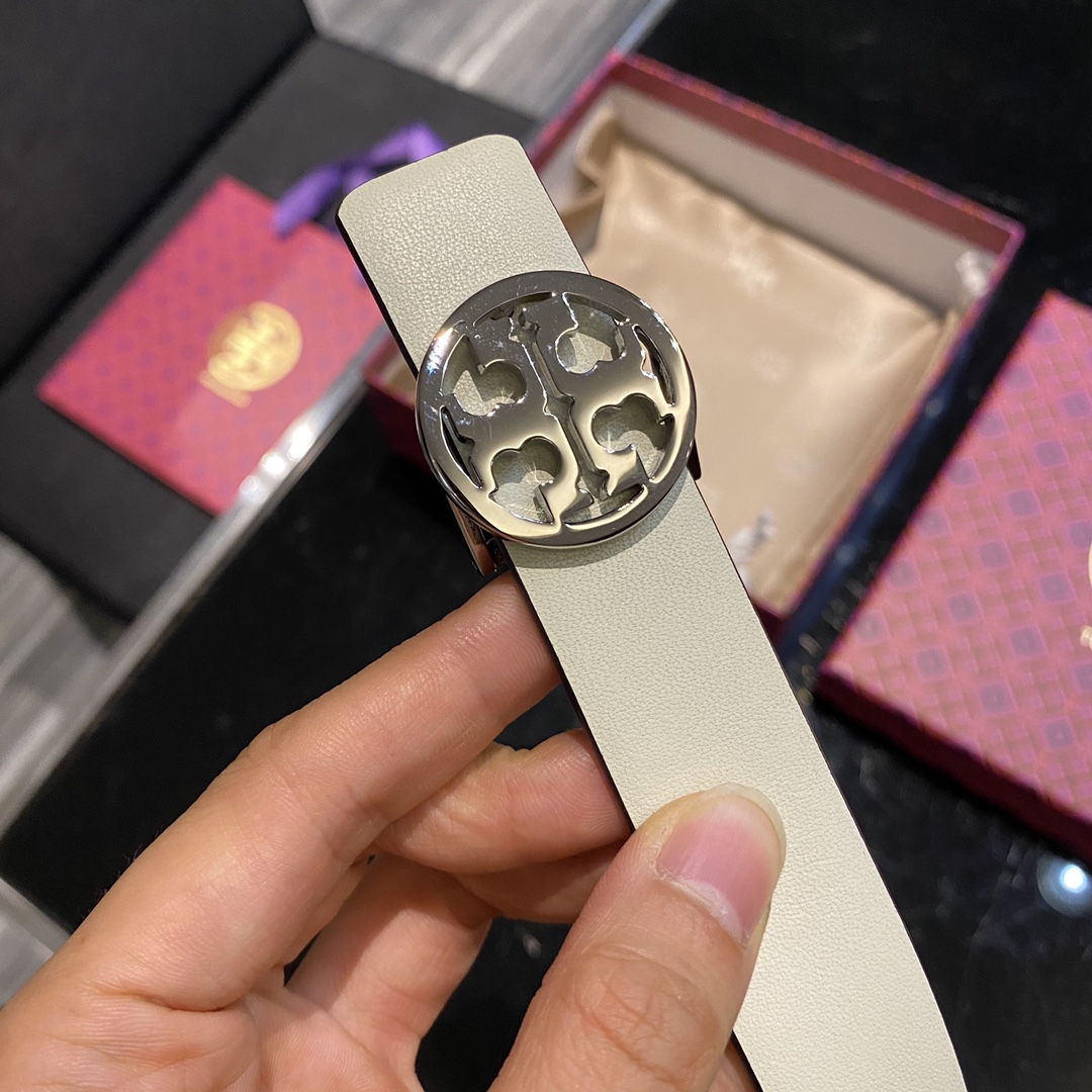 托里伯奇双面可用.平纹小牛皮.2.5