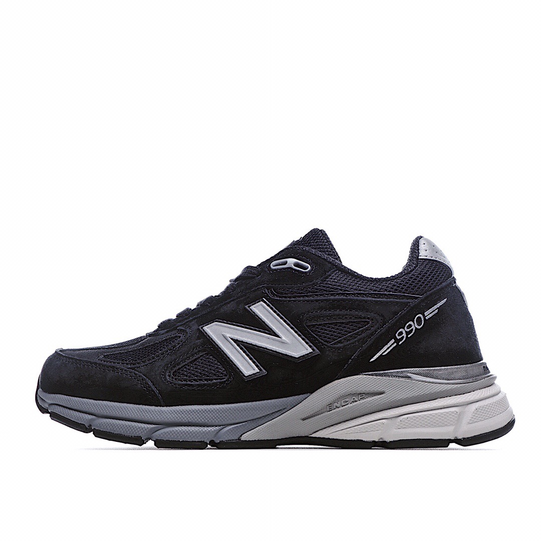G5 New Balance IN USA M990V4 系列 美产血统 总统跑鞋 M990BK4公司级品质处理 复古组合缓震大底 纯原装用料 精工细作 放心比对原版公司货