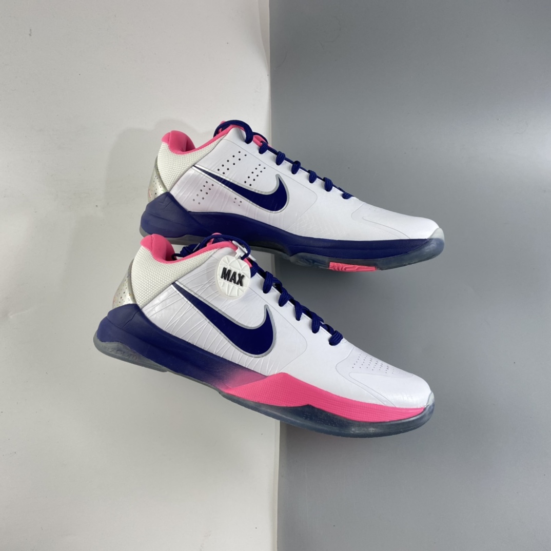 P290 Nike Zoom Kobe 5 Protro ”KAY YOW” 科比5 白粉紫色 低帮运动篮球鞋 CW2210-100