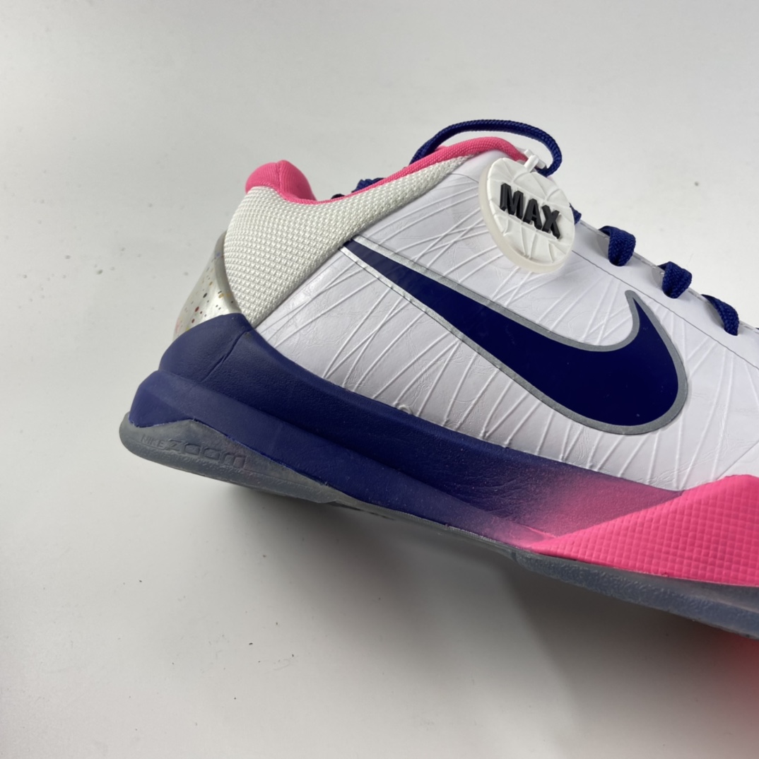 P290 Nike Zoom Kobe 5 Protro ”KAY YOW” 科比5 白粉紫色 低帮运动篮球鞋 CW2210-100