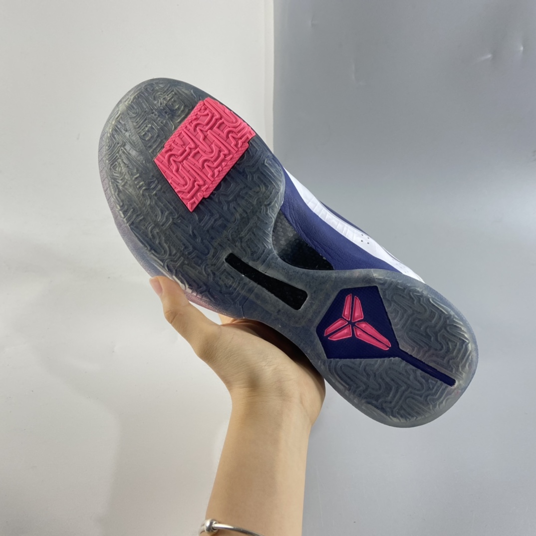 P290 Nike Zoom Kobe 5 Protro ”KAY YOW” 科比5 白粉紫色 低帮运动篮球鞋 CW2210-100