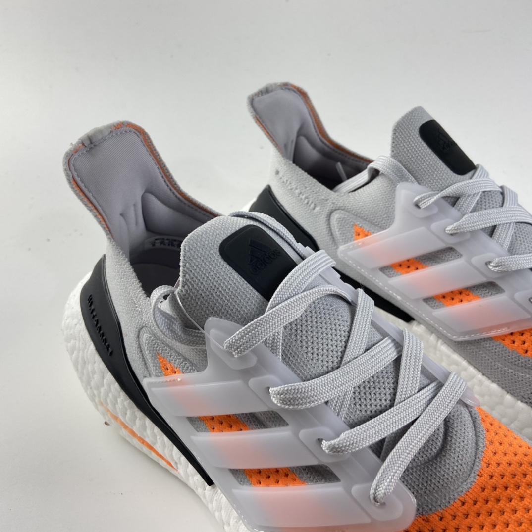 P200 AD UltraBoost 21 加厚爆米花袜套式针织鞋面休闲运动慢跑鞋 FY5391
