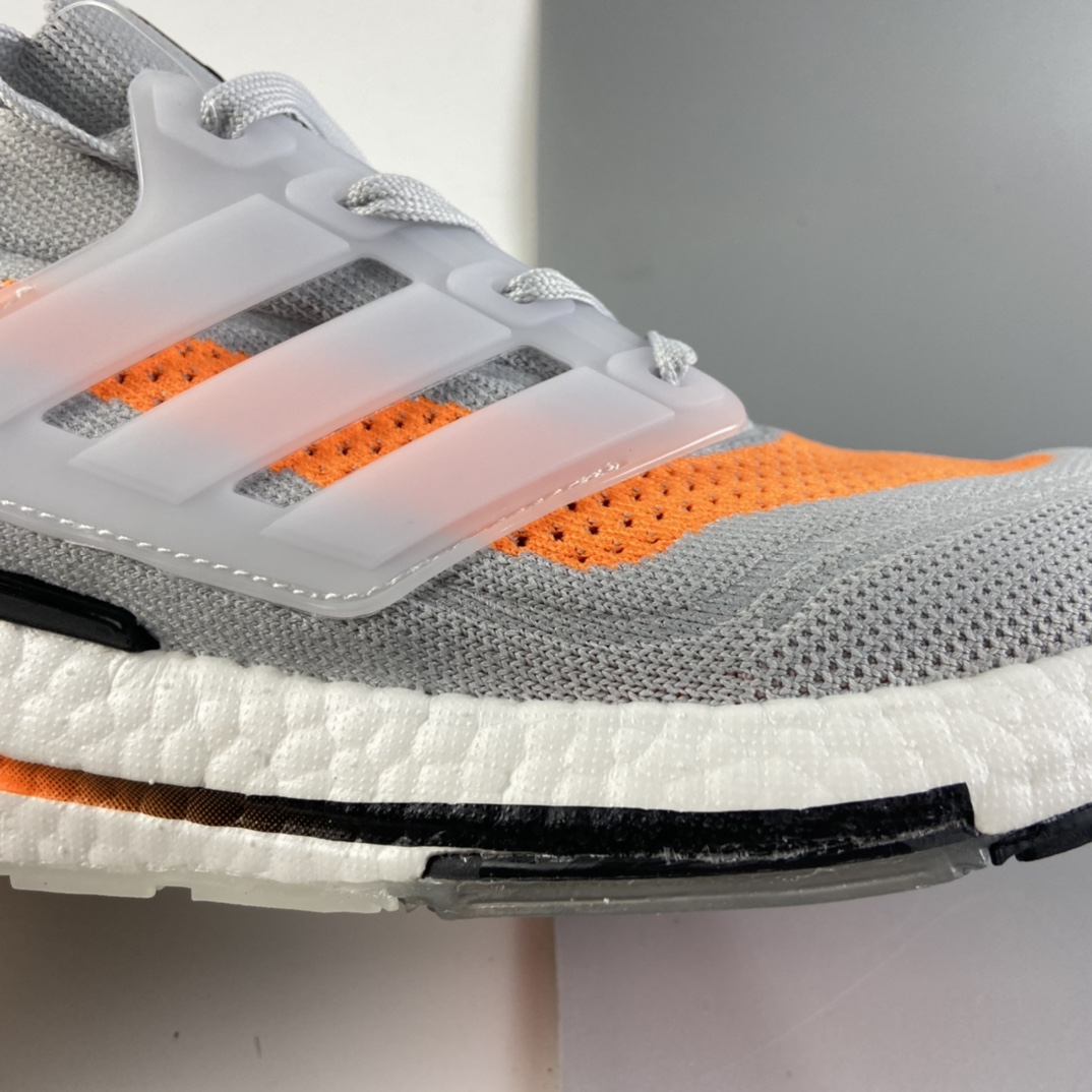 P200 AD UltraBoost 21 加厚爆米花袜套式针织鞋面休闲运动慢跑鞋 FY5391