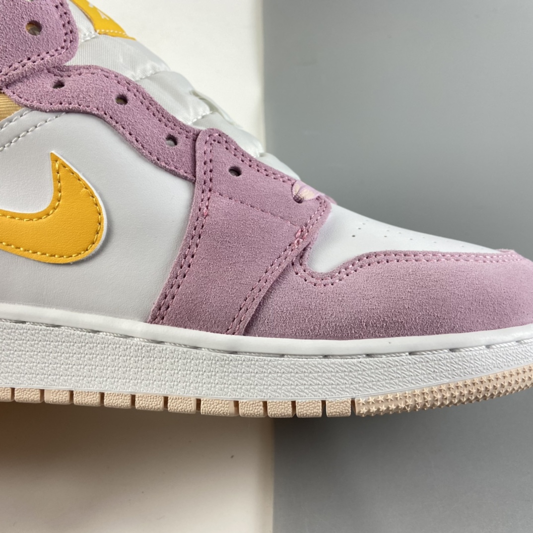 P260 Air Jordan 1 Mid AJ1 乔1 中帮百搭休闲运动板鞋 DC9517-600