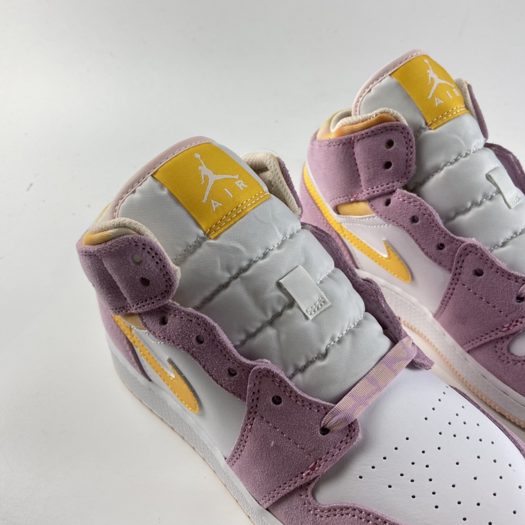 P260 Air Jordan 1 Mid AJ1 乔1 中帮百搭休闲运动板鞋 DC9517-600