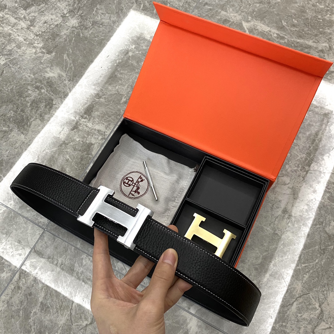 G5   爱马仕双扣套装腰带 皮带