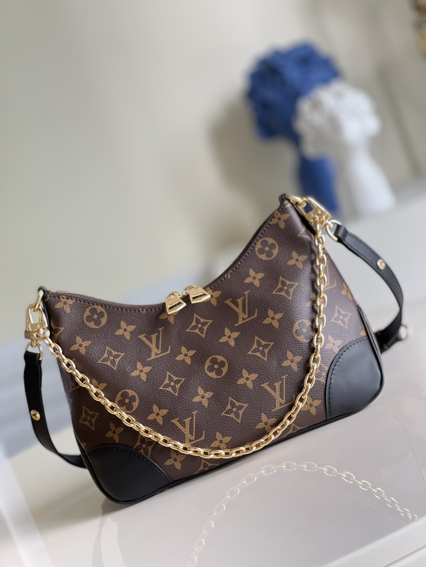路易威登 Louis Vuitton 高定典藏经典高奢皮具手袋托特包斜挎包女包 #2D4DB270 3