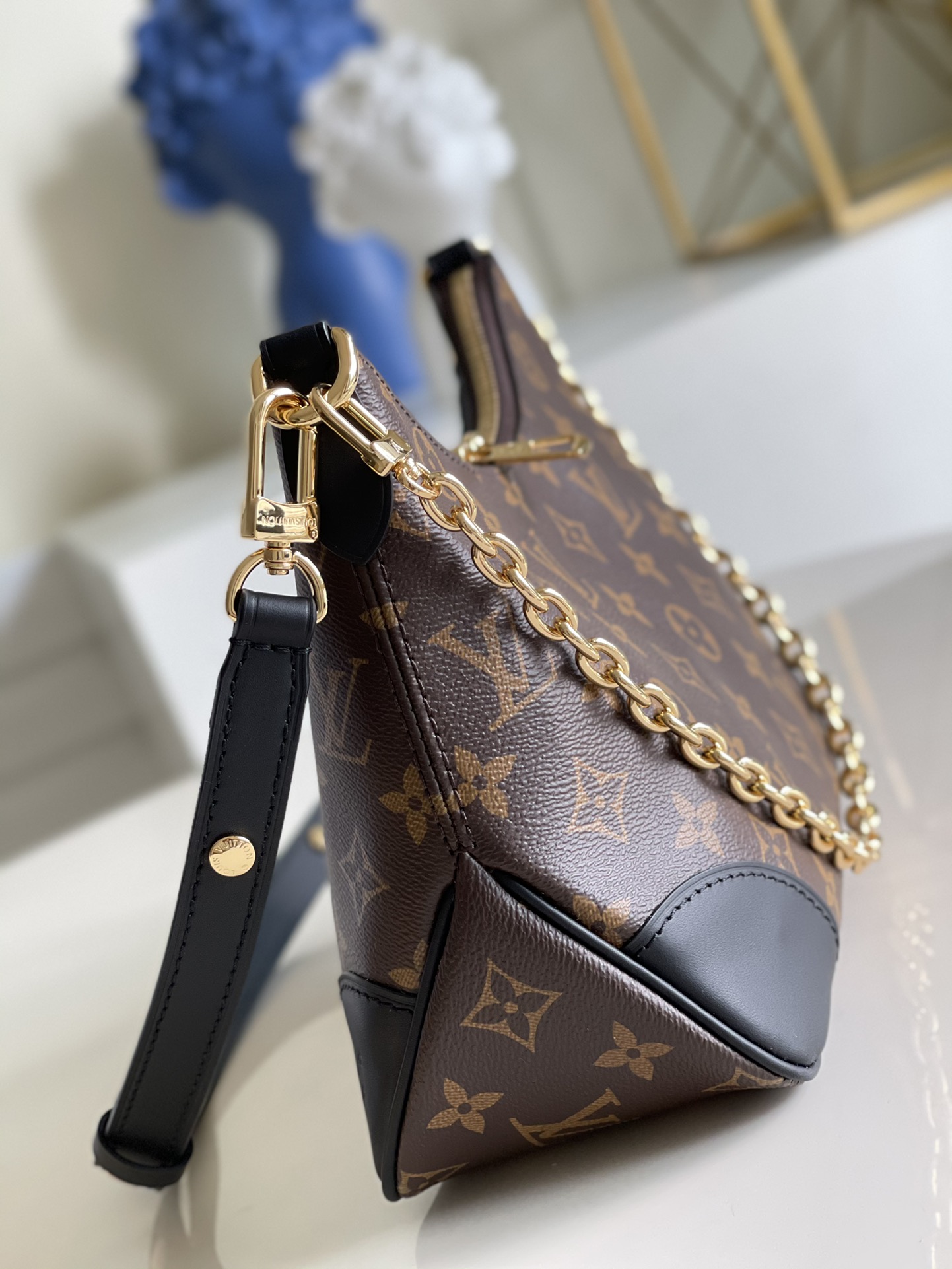 路易威登 Louis Vuitton 高定典藏经典高奢皮具手袋托特包斜挎包女包 #2D4DB270 2