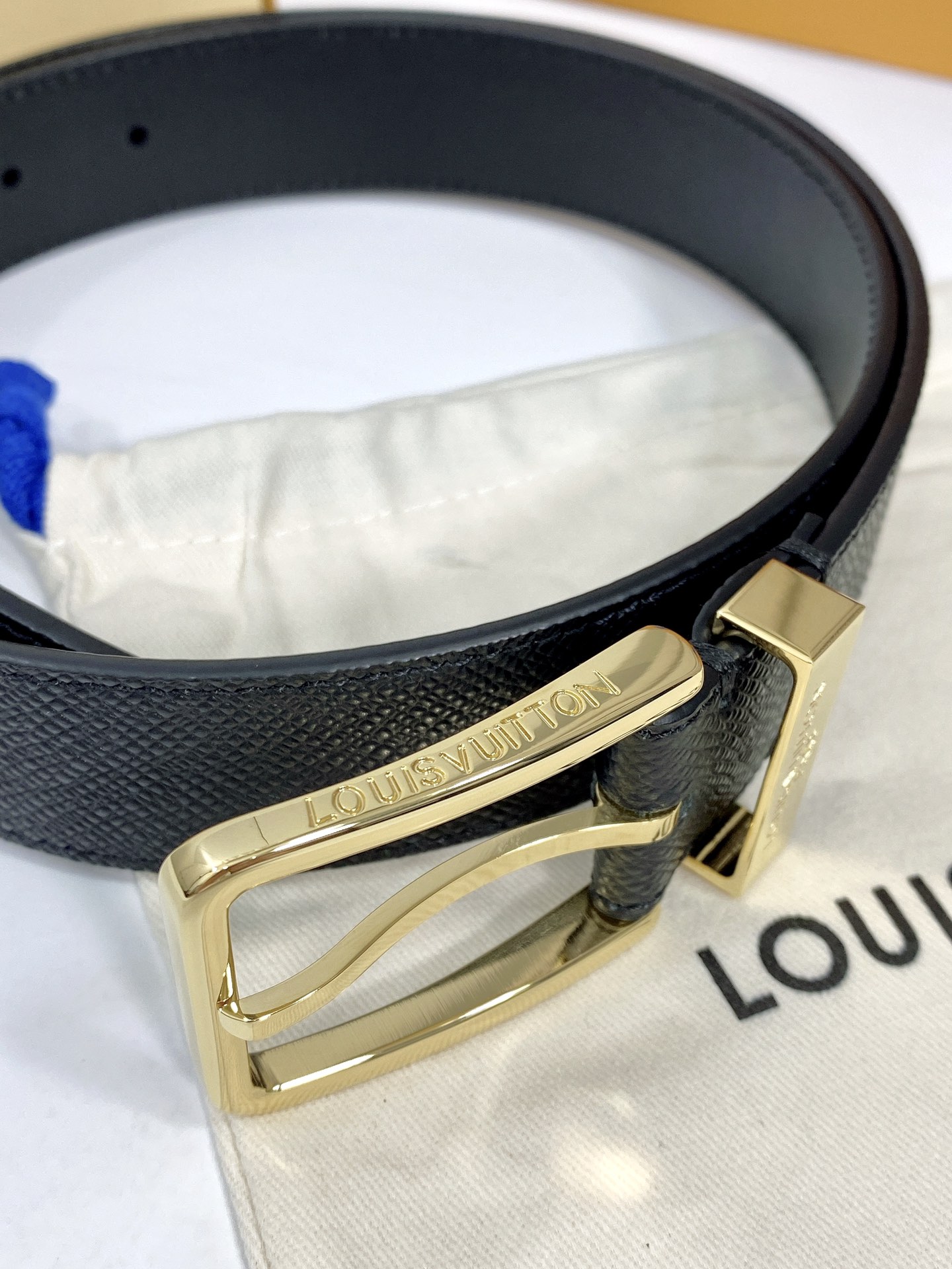 配全套包装礼盒LouisVuitton原单品质经典款腰带意大利进口原版头层牛皮精品纯铜针扣时尚百搭永不过