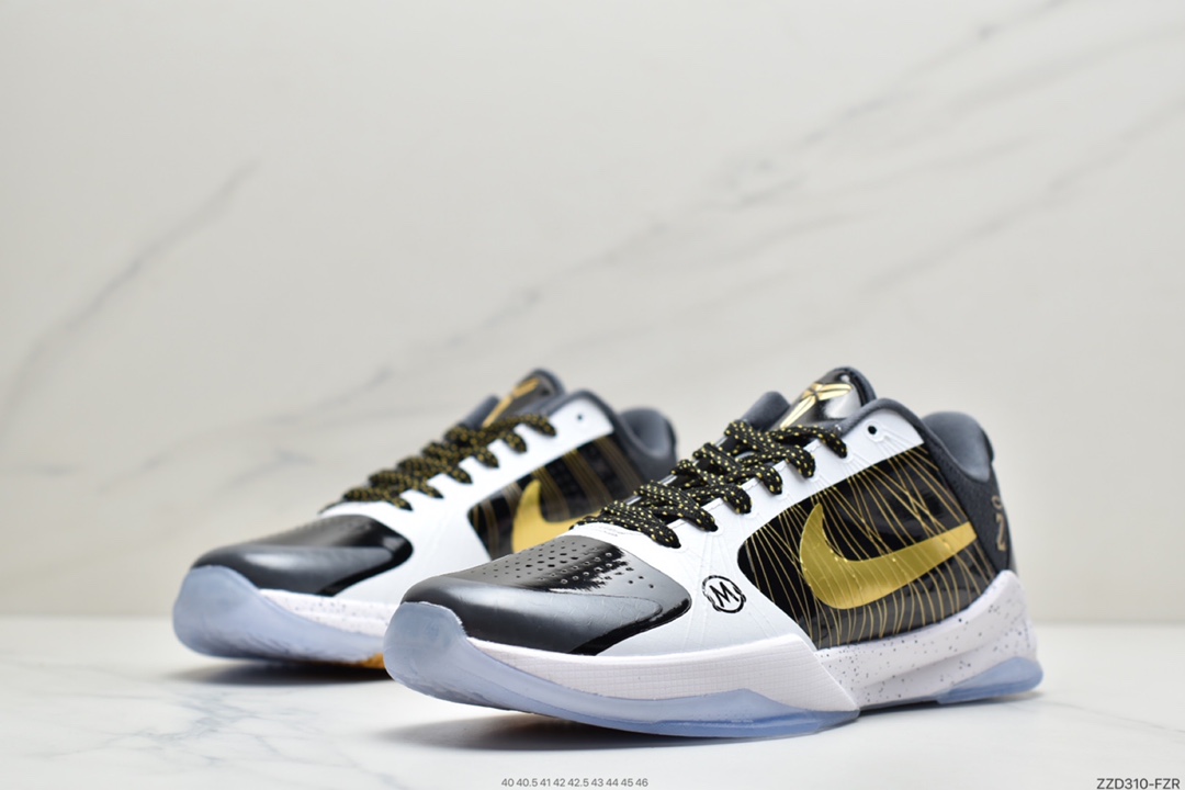 250 耐克Nike ZK5 科比5代 曼巴门徒专属限定——”天使”】鞋身镌刻2号24号天使印记CD0824-127