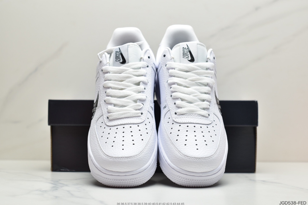 180 耐克NIKE AIR FORCE 1 SCHEMATIC 二次元涂鸦  CW7581-102