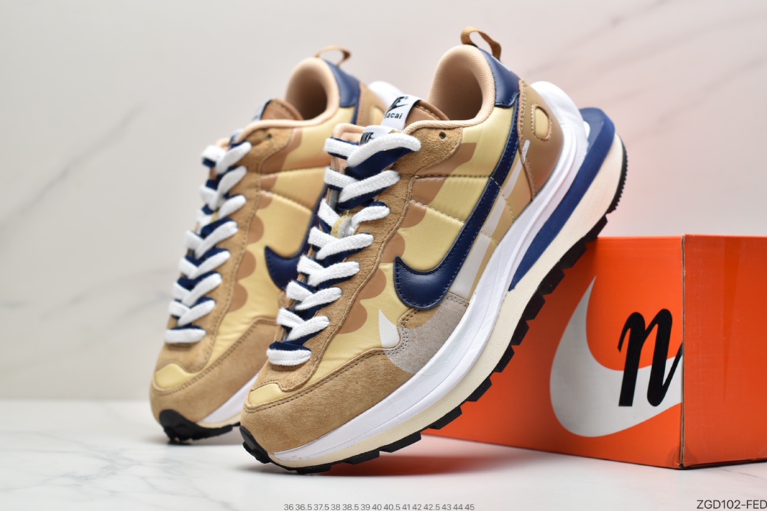 290  耐克Sacai X NIKe vaporWaffle “Tour Yellow ”华夫三代3.0走秀重磅联名DD1875-001