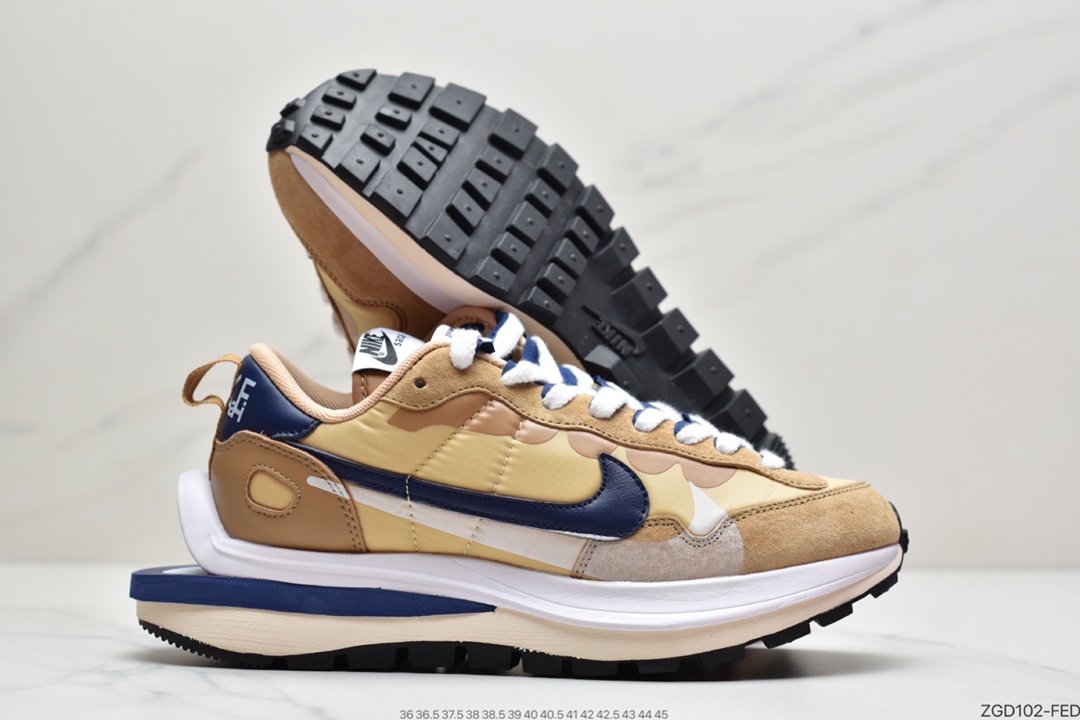 290  耐克Sacai X NIKe vaporWaffle “Tour Yellow ”华夫三代3.0走秀重磅联名DD1875-001