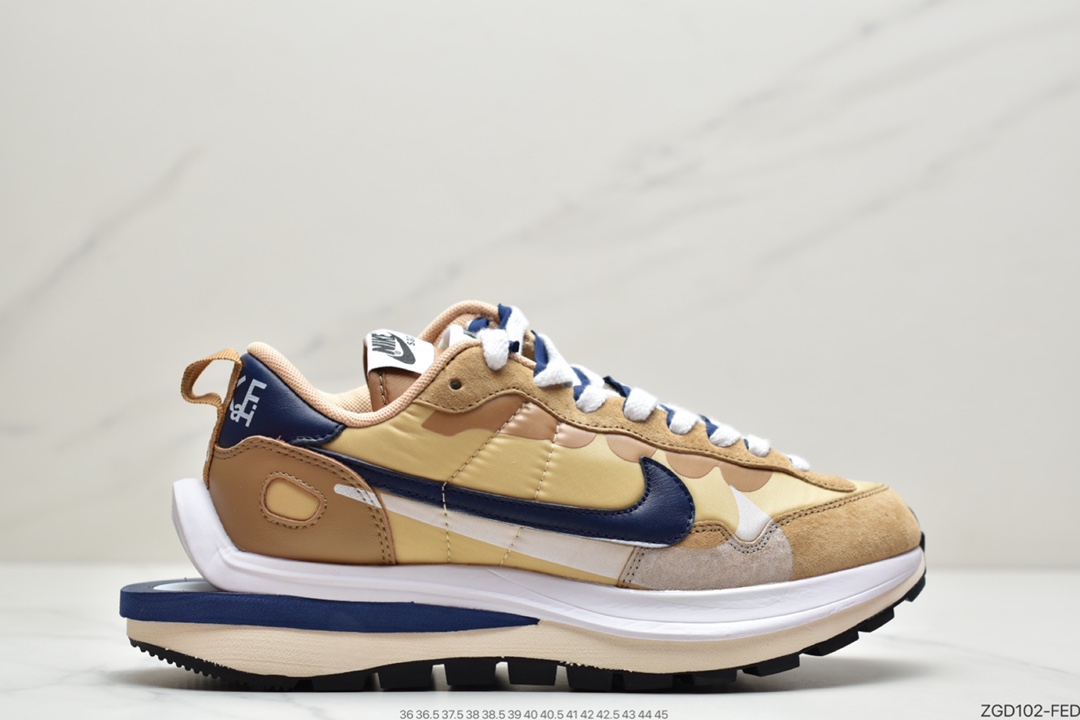 290  耐克Sacai X NIKe vaporWaffle “Tour Yellow ”华夫三代3.0走秀重磅联名DD1875-001