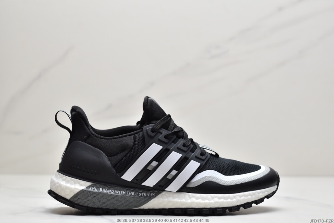 170  adidas阿迪达斯男女鞋2021秋冬季新款UltraBOOST减震跑步鞋FU9465