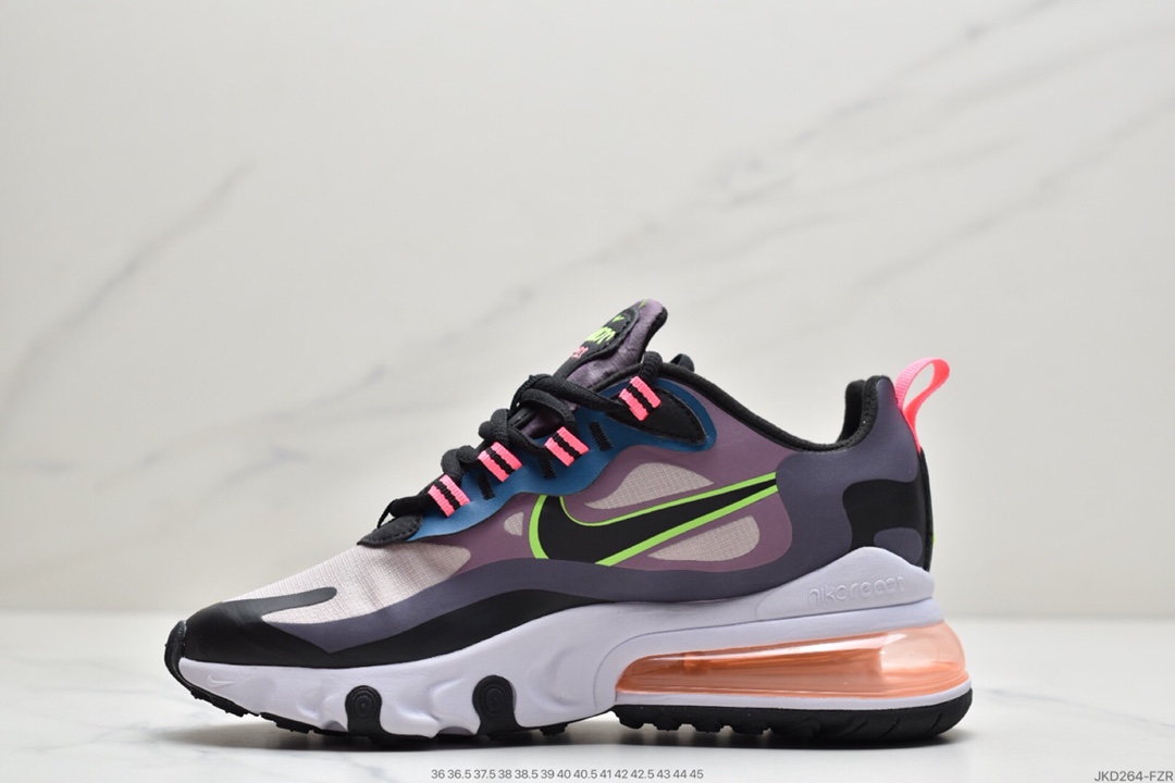 160 耐克NIKE Air Max 270 React 瑞亚赛车系列 CV8818-500