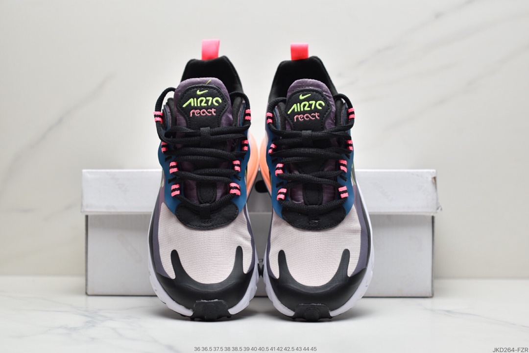 160 耐克NIKE Air Max 270 React 瑞亚赛车系列 CV8818-500