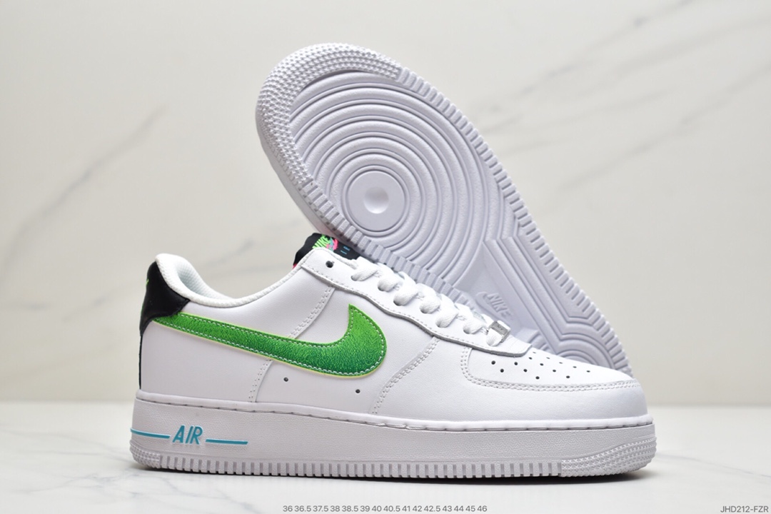 190 耐克Nike Air Force1 07 LV8空军一号低帮运动休闲板鞋 DJ5148-100