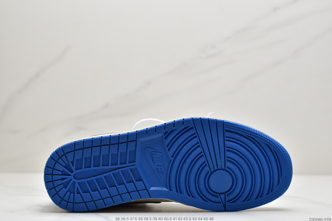 320  Travis Scott x Fragment x Air Jordan 1 High OG SP “Military Blue”闪电倒钩鞋头DH3227-105